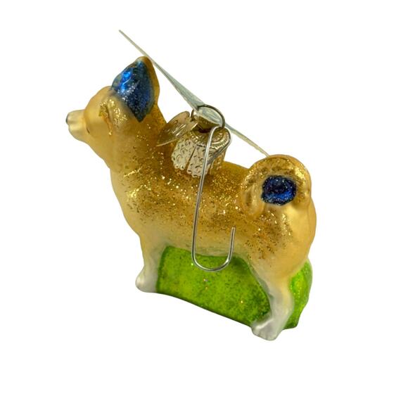 Vintage Old World Christmas Chihuahua Glass Ornament 2008 - Picture 16 of 16